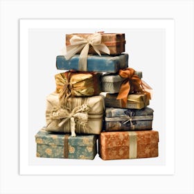 Christmas Presents 5 Art Print