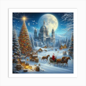 Merry Christmas Art Print