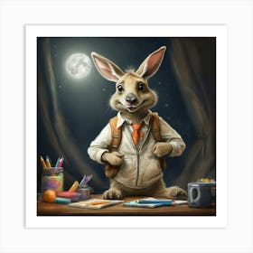 Kangaroo 18 Art Print