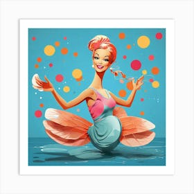 Barbie 2 Art Print