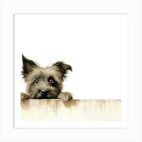 Skye Terrier 3 Art Print