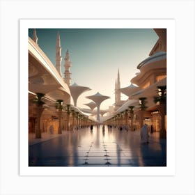 Islamic Architecture Art Print