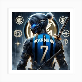 Inter Milan 7 Art Print