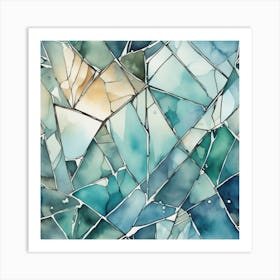 'Stained Glass' Art Print