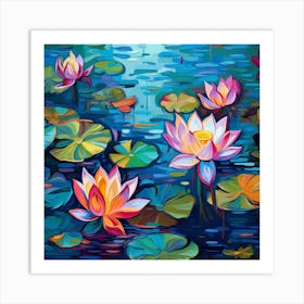 Water Lilies 20 Art Print