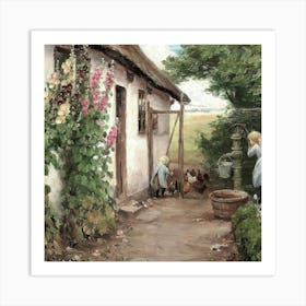 Cottages & Houses 2 Art Print