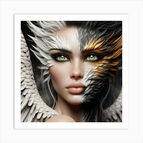 Angel Wings 3 Art Print