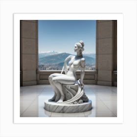 Statue Of Venus 1 Art Print