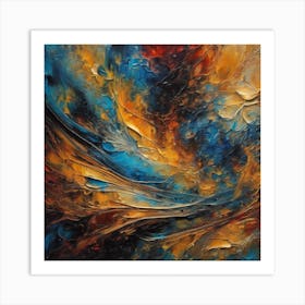 Abstract Painting 4 Art Print