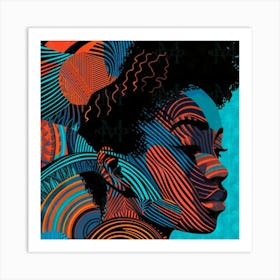 African Woman 1 Poster