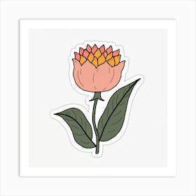 Lotus Flower Art Print