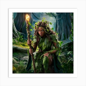 Forest Fairy 1 Art Print