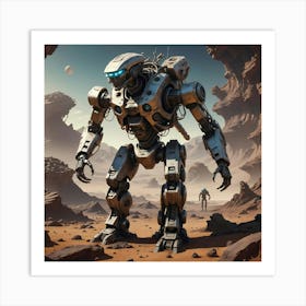 Planet Exploration Art Print