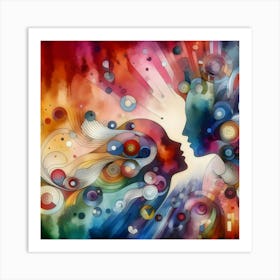 Love - Abstract Painting Art Print