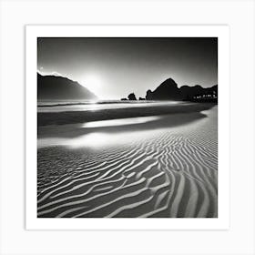 Sand Ripples 1 Art Print