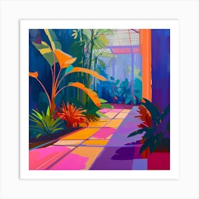 Colourful Gardens Phipps Conservatory And Botanic Gardens Usa 3 Art Print