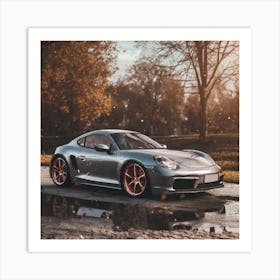 Porsche Cayman Art Print