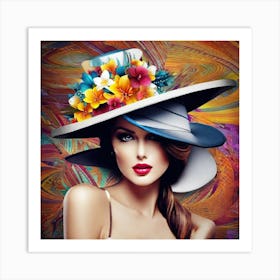 Hat Fashion 3 Art Print