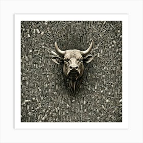 Bull - Art Print