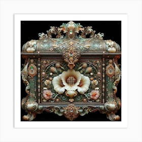 Russian Treasure Chest Art Print