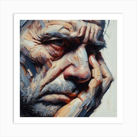 'The Old Man' Art Print