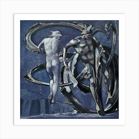 Adam And Eve Art Print