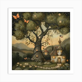 Fairy House Art Print