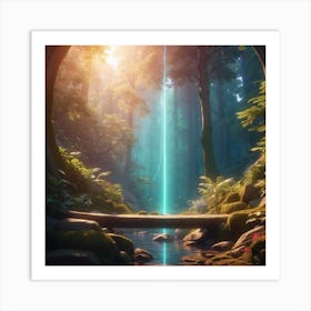 Fairytale Forest 1 Art Print