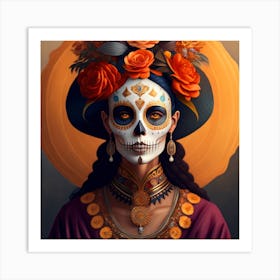 Day Of The Dead 11 Art Print