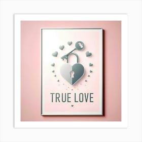 True Love Poster Art Print