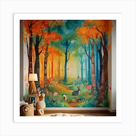 Forest Mural Art Print