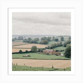 Uk Countryside Art Print