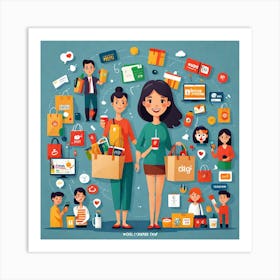 E-Commerce Art Print