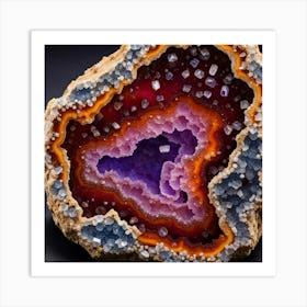 Geode Art Print