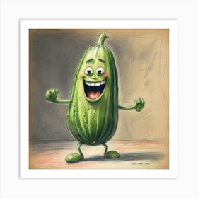 Pickle 9 Art Print