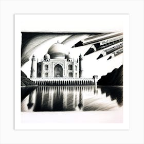Taj Mahal 1 Art Print