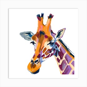 Giraffe 08 1 Art Print