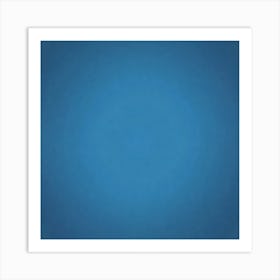 Blue Background Art Print