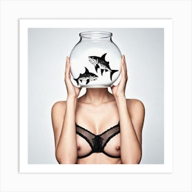 Fish Bowl 5 Art Print