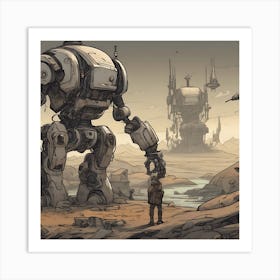 Reign Of Rust Art Print