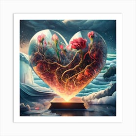 Heart Of The Ocean Art Print