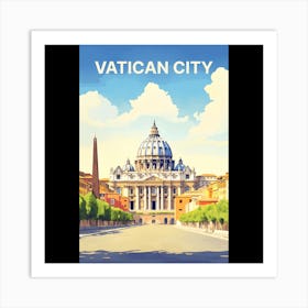 Vatican City Art Print