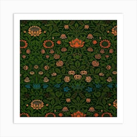 William Morris Fabric Art Print