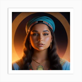 Egyptian Woman 2 Art Print