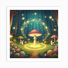 Fairy Forest 2 Art Print