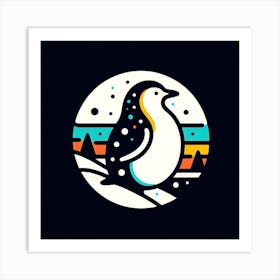 Penguin 4 Art Print