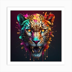leopard 1 Art Print