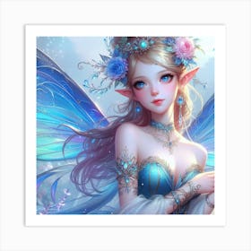 Fairy Hd Wallpaper 2 Art Print