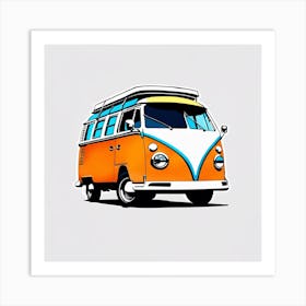 Vw Bus 5 Art Print