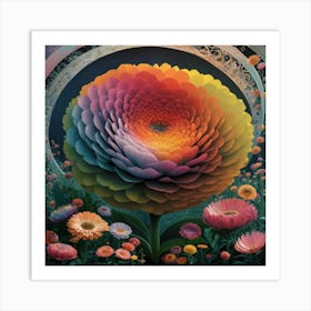 Kaleidoscope 1 Art Print